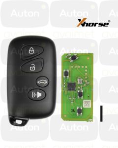Xhorse Keyless Go kaukolukitusavain 4-nappia XM38 (XSTO03EN) Toyota Style